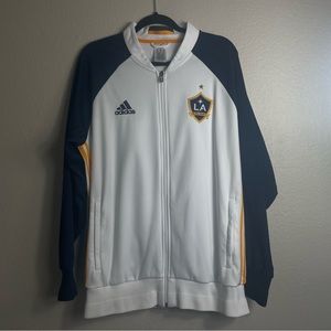 Addidas LA Galaxy mens  soccer sweat jacket